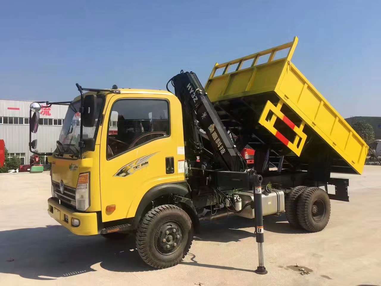 CDW truck mounted hydraulic crane