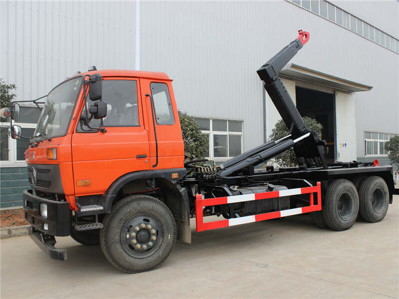 Dongfeng 14-16m³ hook arm garbage truck for sale
