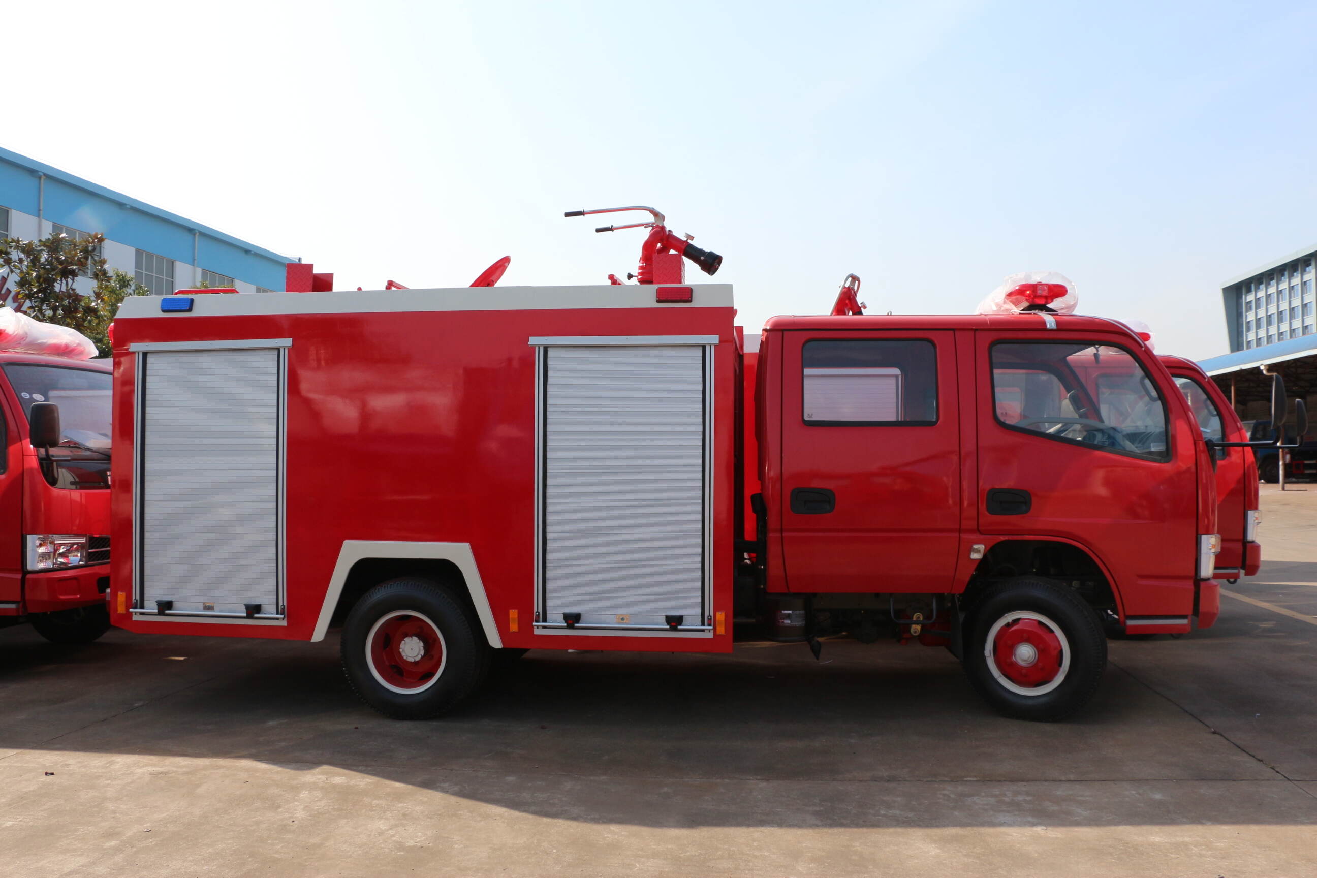 fire trucks