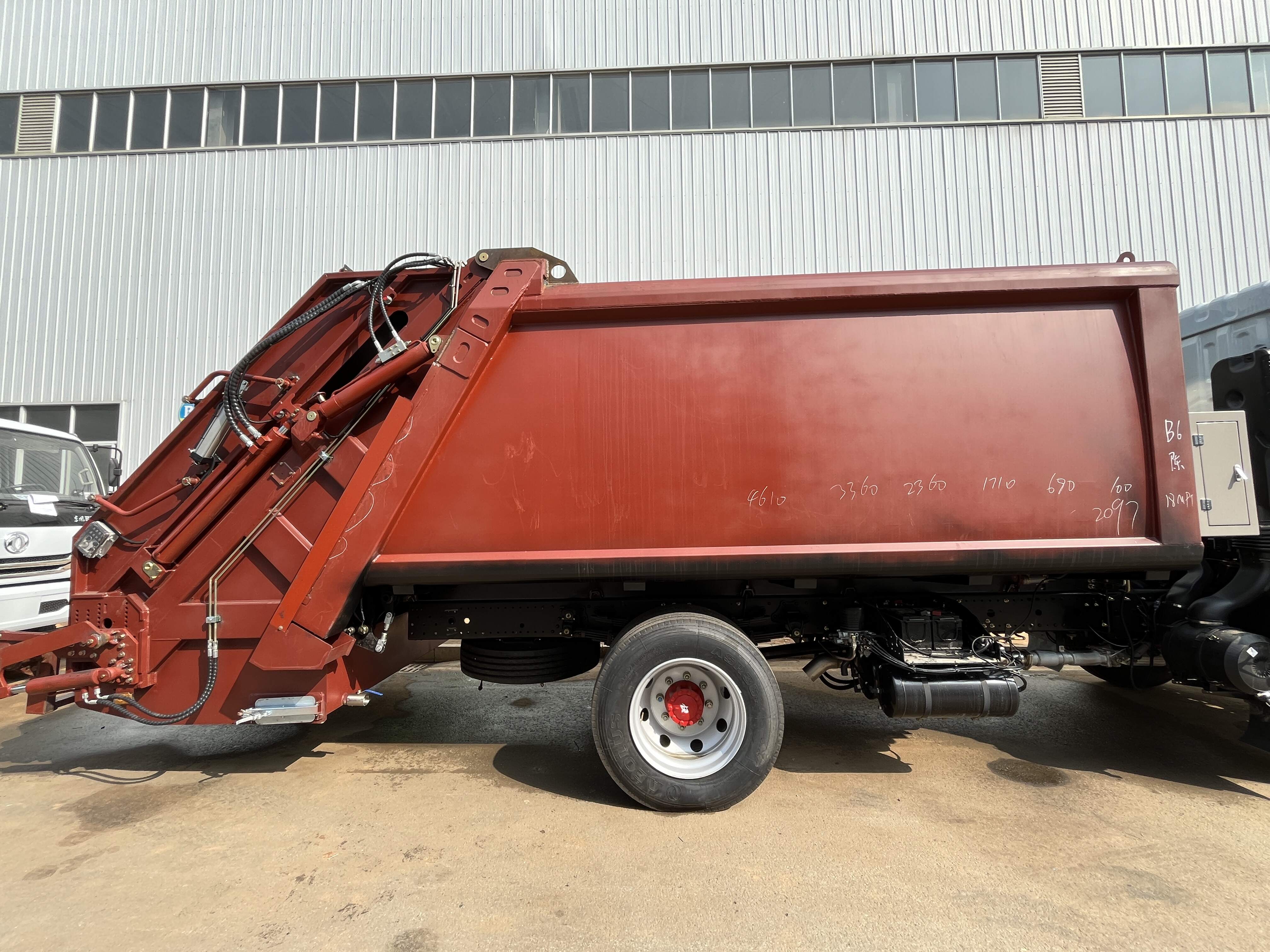 compactor truck body 